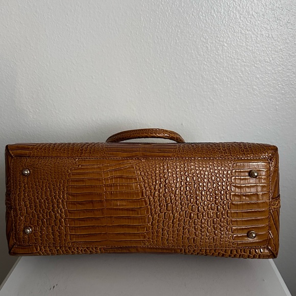 Brahmin Authentic Sydney Coconut Kedima Large Genuine Leather Tote Bag . - Picture 6 of 15